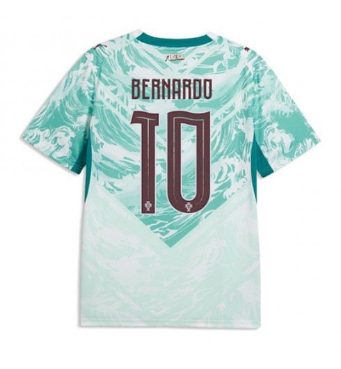 Portugali Bernardo Silva #10 Vieraspaita MM-kisat 2026 Lyhythihainen Portugali Bernardo Silva #10 Vieraspaita MM-kisat 2026 Lyhythihainen
